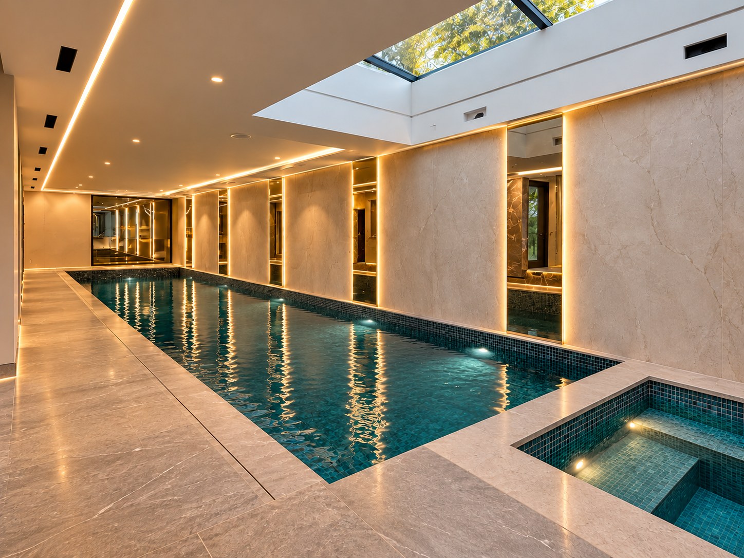Indoor swimming pool