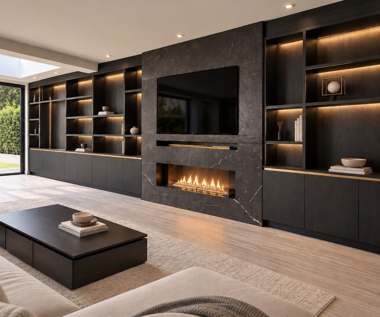 Living room and joinery